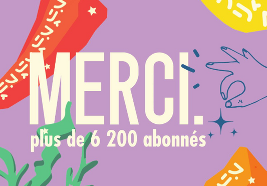 6 200 followers sur Instagram !