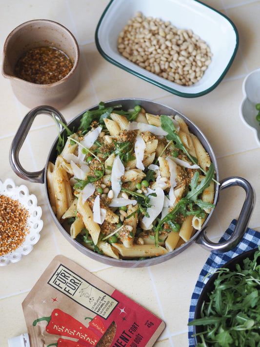 SALADE DE PÂTES AU PESTO