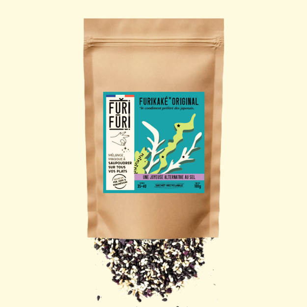 ECO-RECHARGE FURIKAKE ORIGINAL - Alternative au sel - Condiment sésame & algues