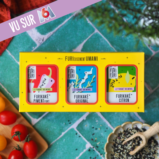 COFFRET UMAMI - Alternative au sel - Condiment sésame & algues