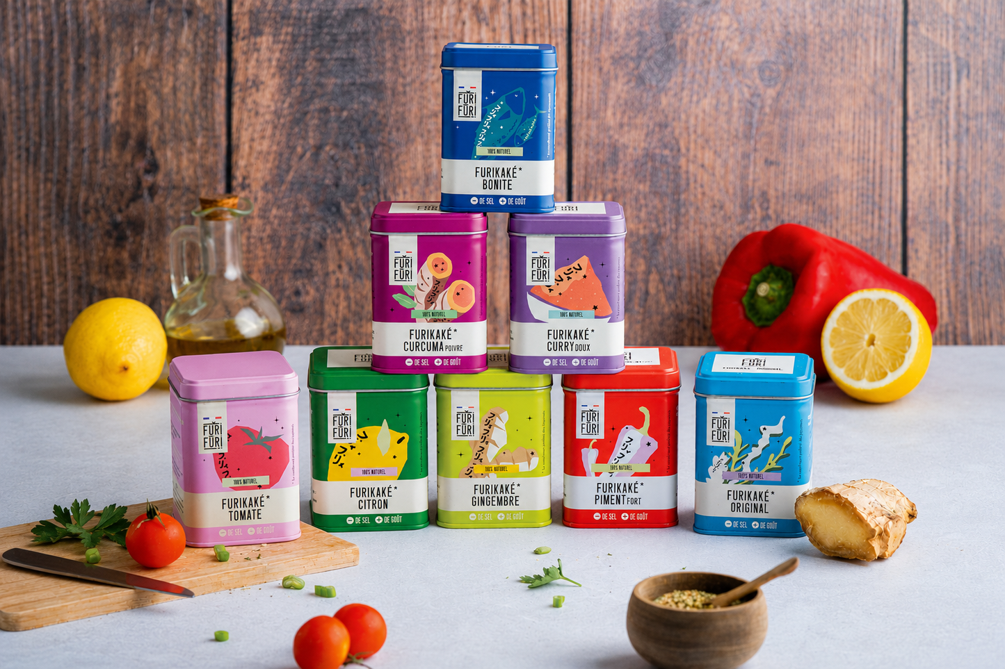 PACK POTS - Alternative au sel - Condiment sésame & algues
