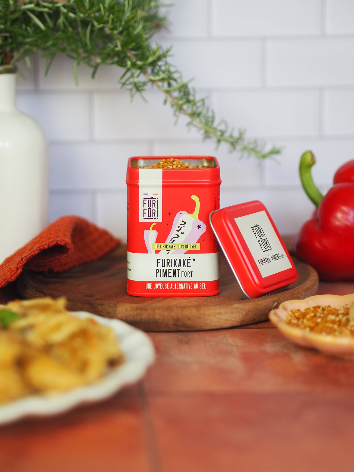 COFFRET CADEAU ORIGINAL x PIMENT - Alternative au sel - Condiment sésame & algues