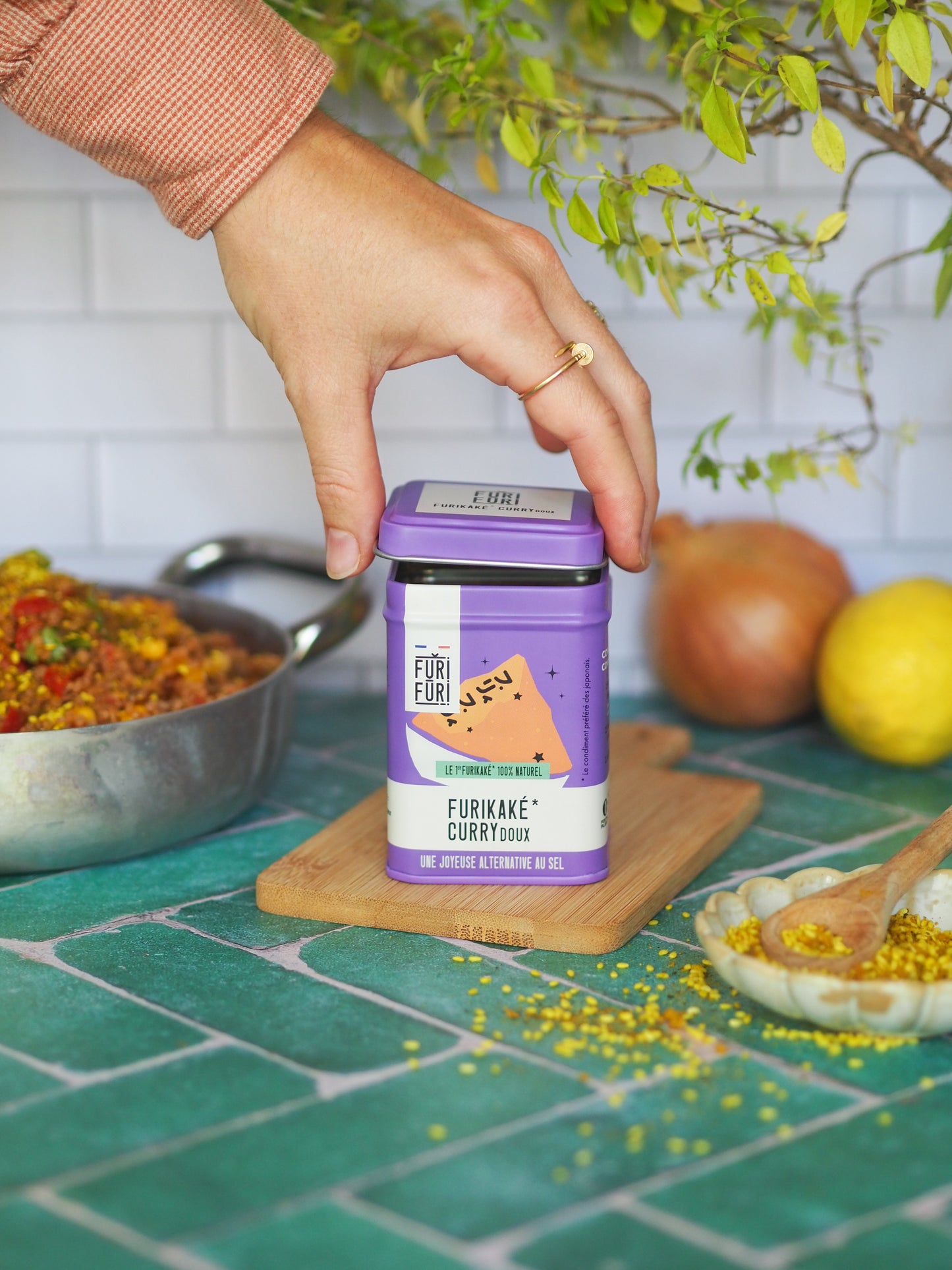FURI CURRY POT - Alternative to salt - Sesame & seaweed condiment