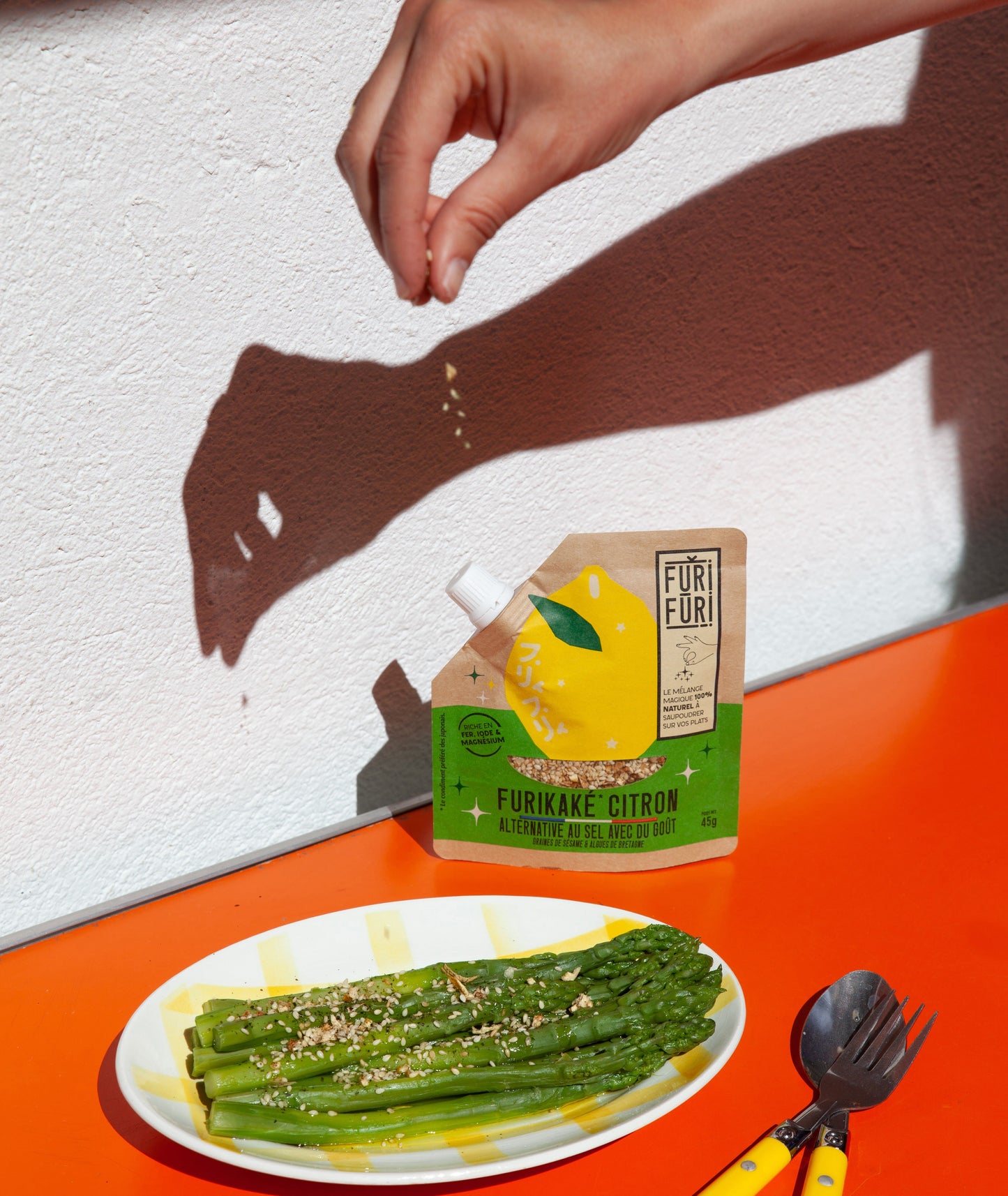 FURIKAKE CITRON - Alternative au sel - Condiment sésame & algues