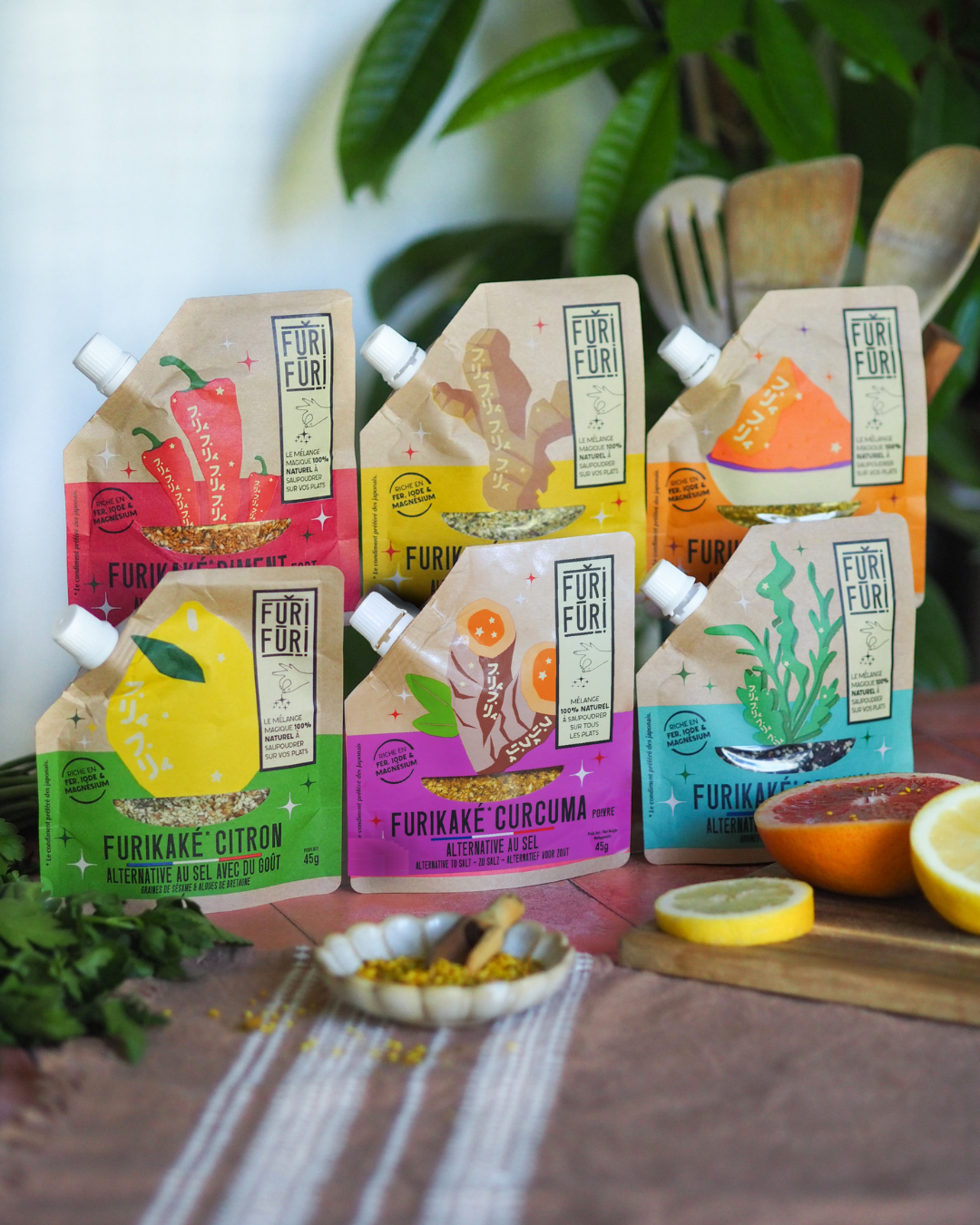 PACK DECOUVERTE - Alternative au sel - Condiment sésame & algues