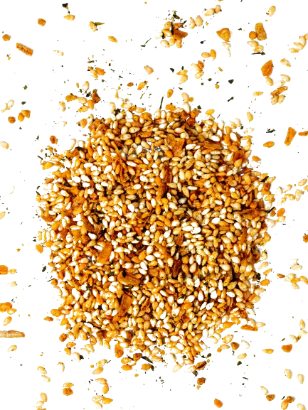 ECO-RECHARGE FURIKAKE PIMENT FORT DUO - Alternative au sel - Condiment sésame & algues