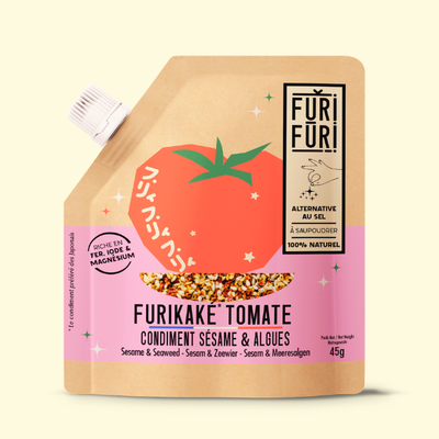 FURIKAKE TOMATE - Alternative au sel - Condiment sésame & algues