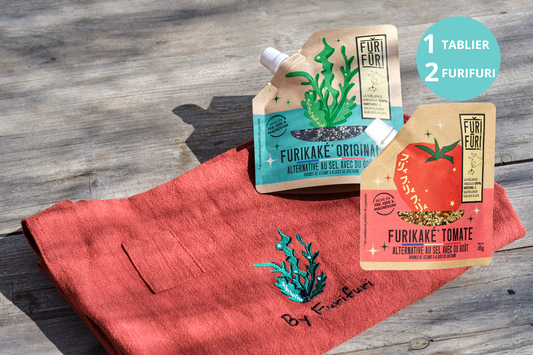 Copper Brown Japanese Apron