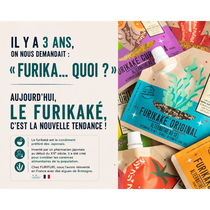 🚀 FURIFURI a démocratisé le furikaké en France
