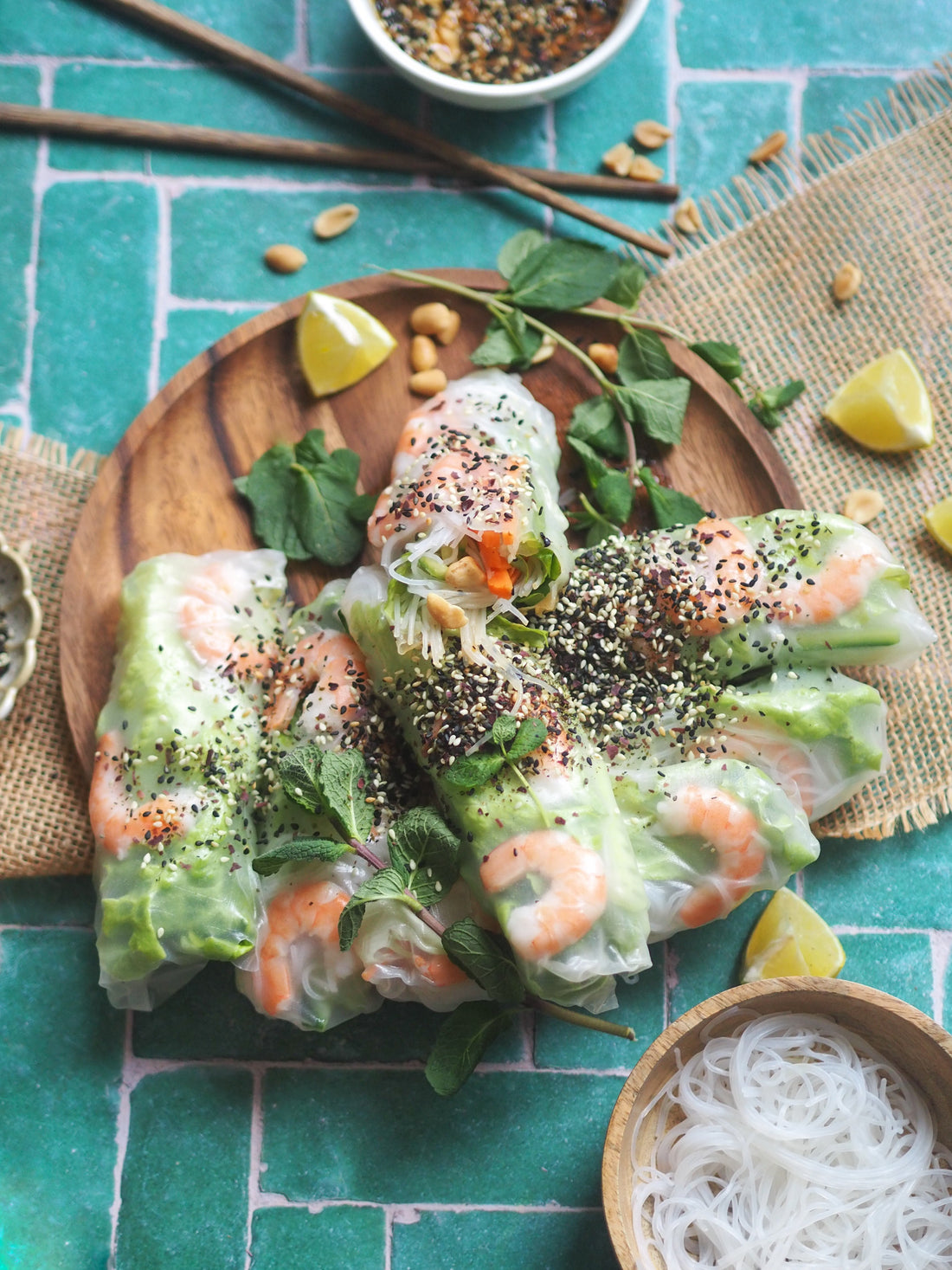ROULEAUX DE PRINTEMPS VEGGIE