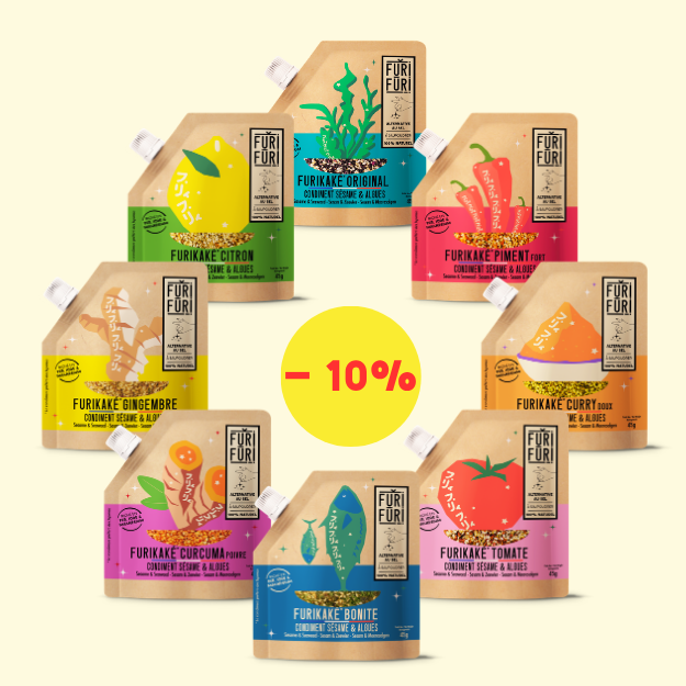 PACK COLLECTOR - Alternative au sel - Condiment sésame & algues