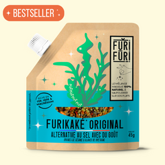 FURIKAKE ORIGINAL - Alternative au sel - Condiment sésame & algues