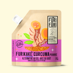 FURIKAKE CURCUMA - Alternative au sel - Condiment sésame & algues