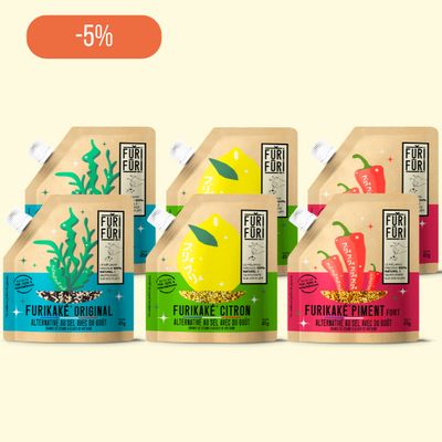 PACK BESTSELLER - Alternative au sel - Condiment sésame & algues