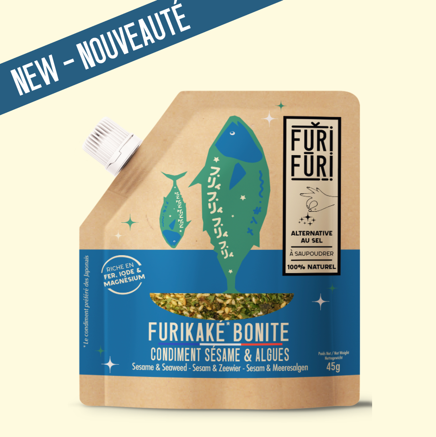 FURIKAKE BONITE - Alternative au sel - Condiment sésame & algues