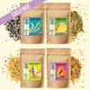 PACK 4 ECO-RECHARGES FURIKAKE - Alternative au sel - Condiment sésame & algues