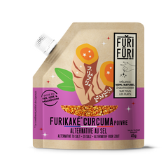 FURIKAKE CURCUMA - Alternative au sel - Condiment sésame & algues