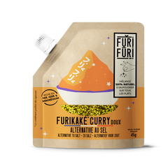 FURIKAKE CURRY DOUX - Alternative au sel - Condiment sésame & algues