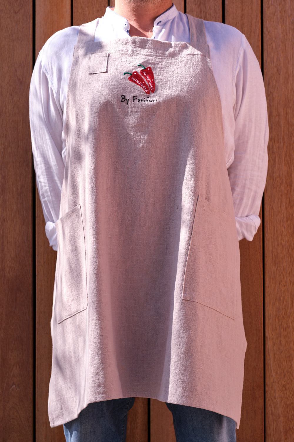 Copper Brown Japanese Apron