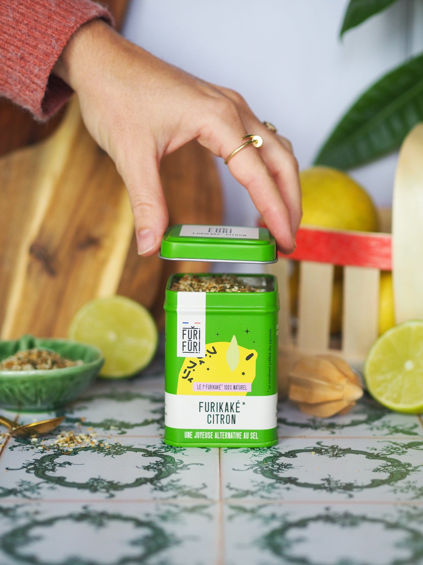 LEMON FURI POT - Alternative to salt - Sesame &amp; seaweed condiment