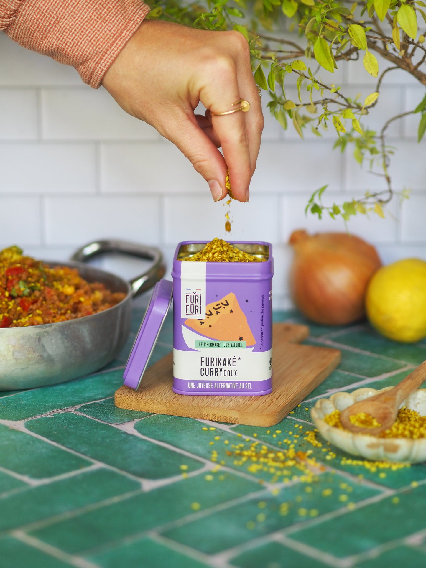 FURI CURRY POT - Alternative to salt - Sesame &amp; seaweed condiment