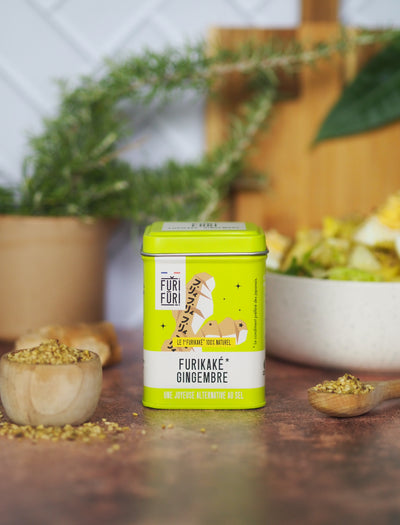 POT À FURI GINGEMBRE - Alternative au sel - Condiment sésame & algues