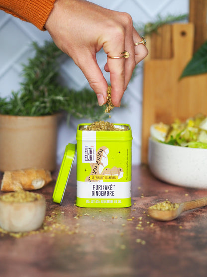 POT À FURI GINGEMBRE - Alternative au sel - Condiment sésame & algues