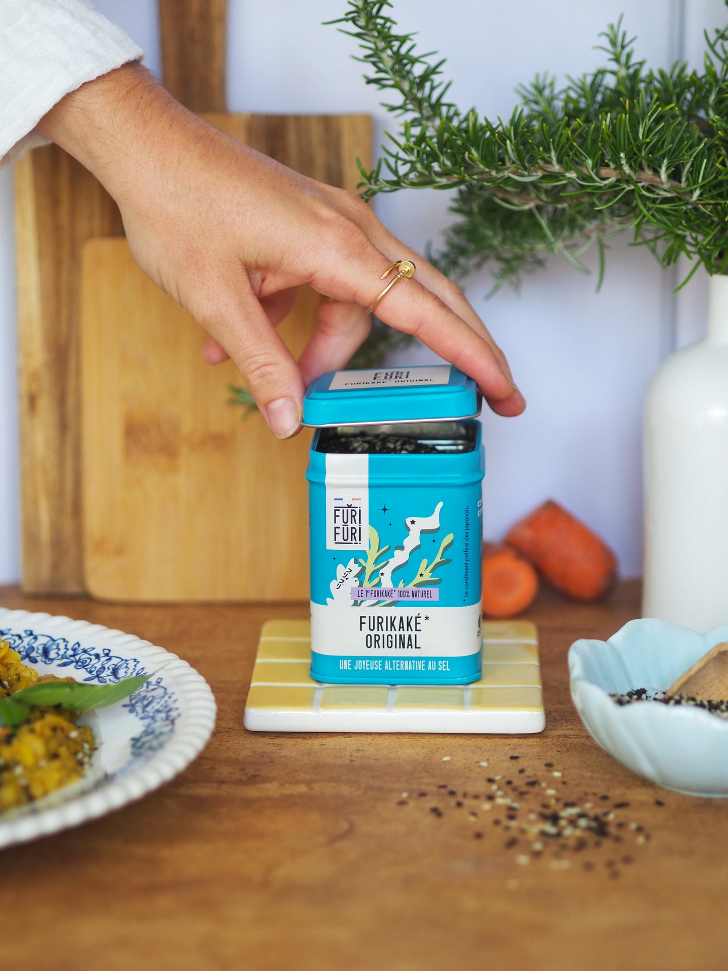 ORIGINAL FURI POT - Alternative to salt - Sesame &amp; seaweed condiment