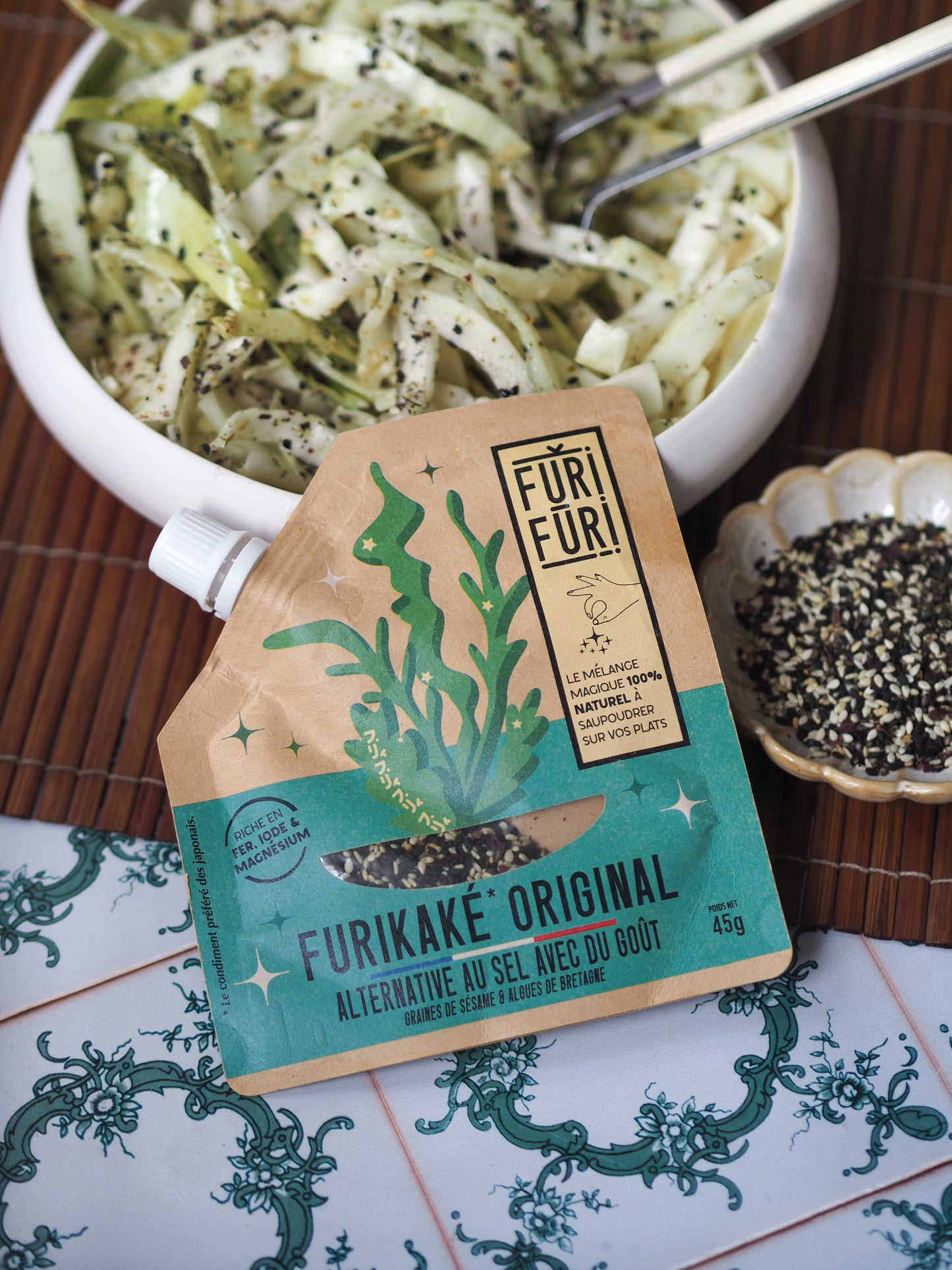 PACK DÉCOUVERTE 7 sachets - Alternative au sel - Condiment sésame & algues