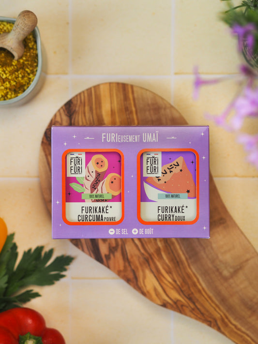COFFRET UMAI - Alternative au sel - Condiment sésame & algues