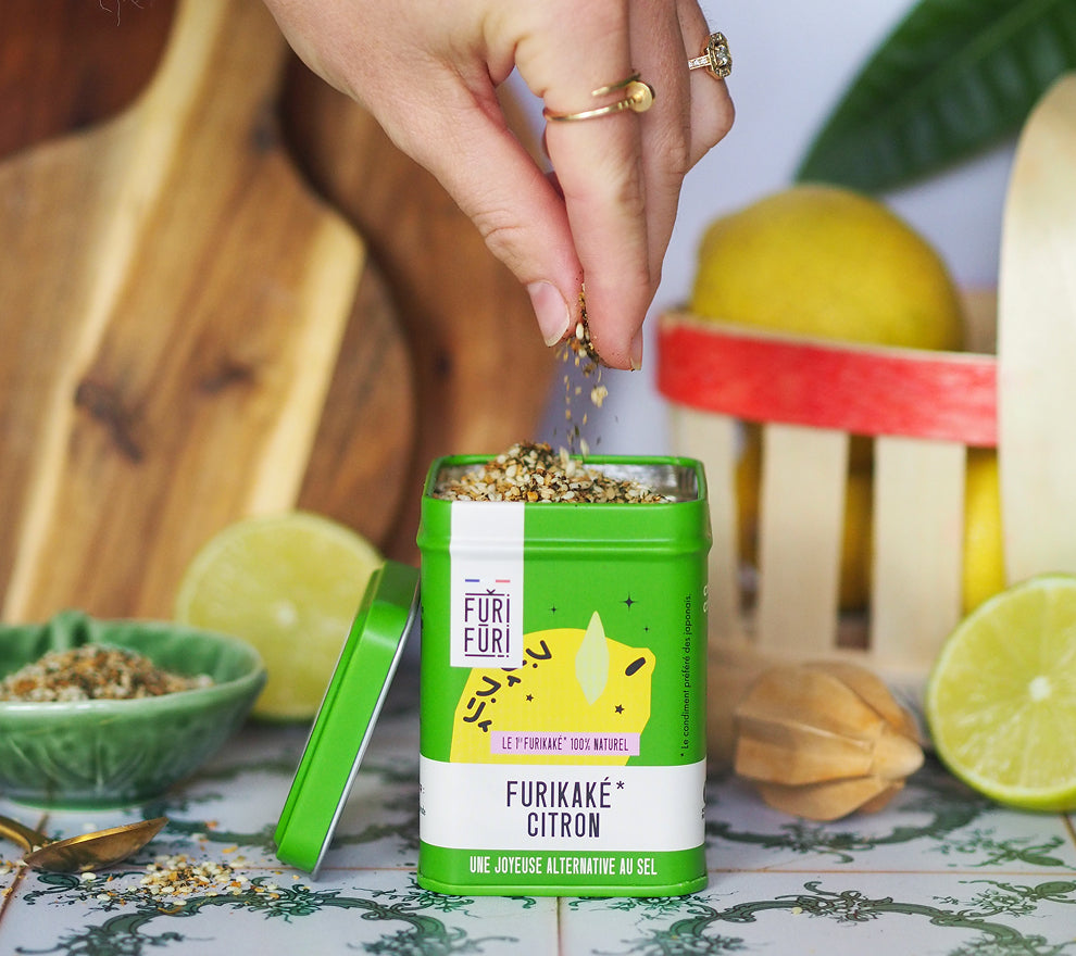 pot furikake citron furifuri