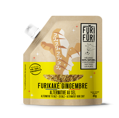 FURIKAKE GINGEMBRE - Alternative au sel - Condiment sésame & algues