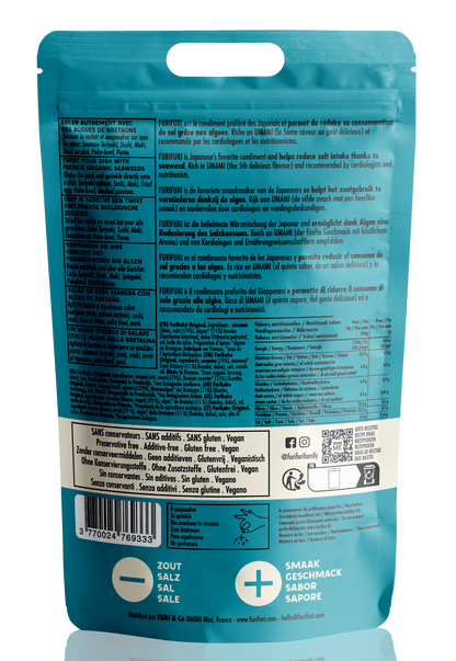 ECO-RECHARGE FURIKAKE ORIGINAL DUO - Alternative au sel - Condiment sésame & algues