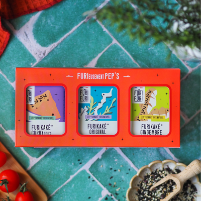 COFFRET PEP'S - Alternative au sel - Condiment sésame & algues