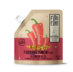 FURIKAKE PIMENT FORT - Alternative au sel - Condiment sésame & algues