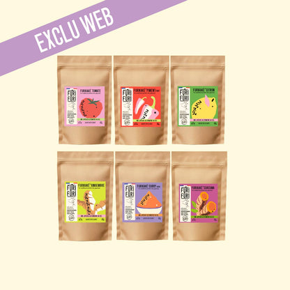 pack découverte 6 eco recharges furikake furifuri