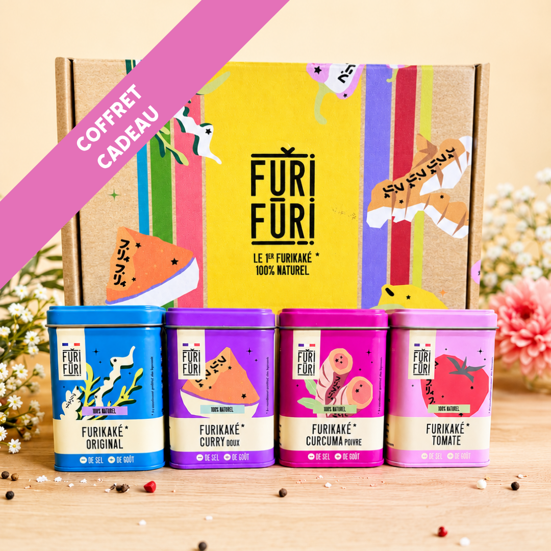 FURIADDICT GIFT BOX - Alternative to salt - Sesame & seaweed furikaké