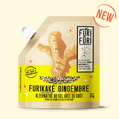 FURIKAKE GINGEMBRE - Alternative au sel - Condiment sésame & algues