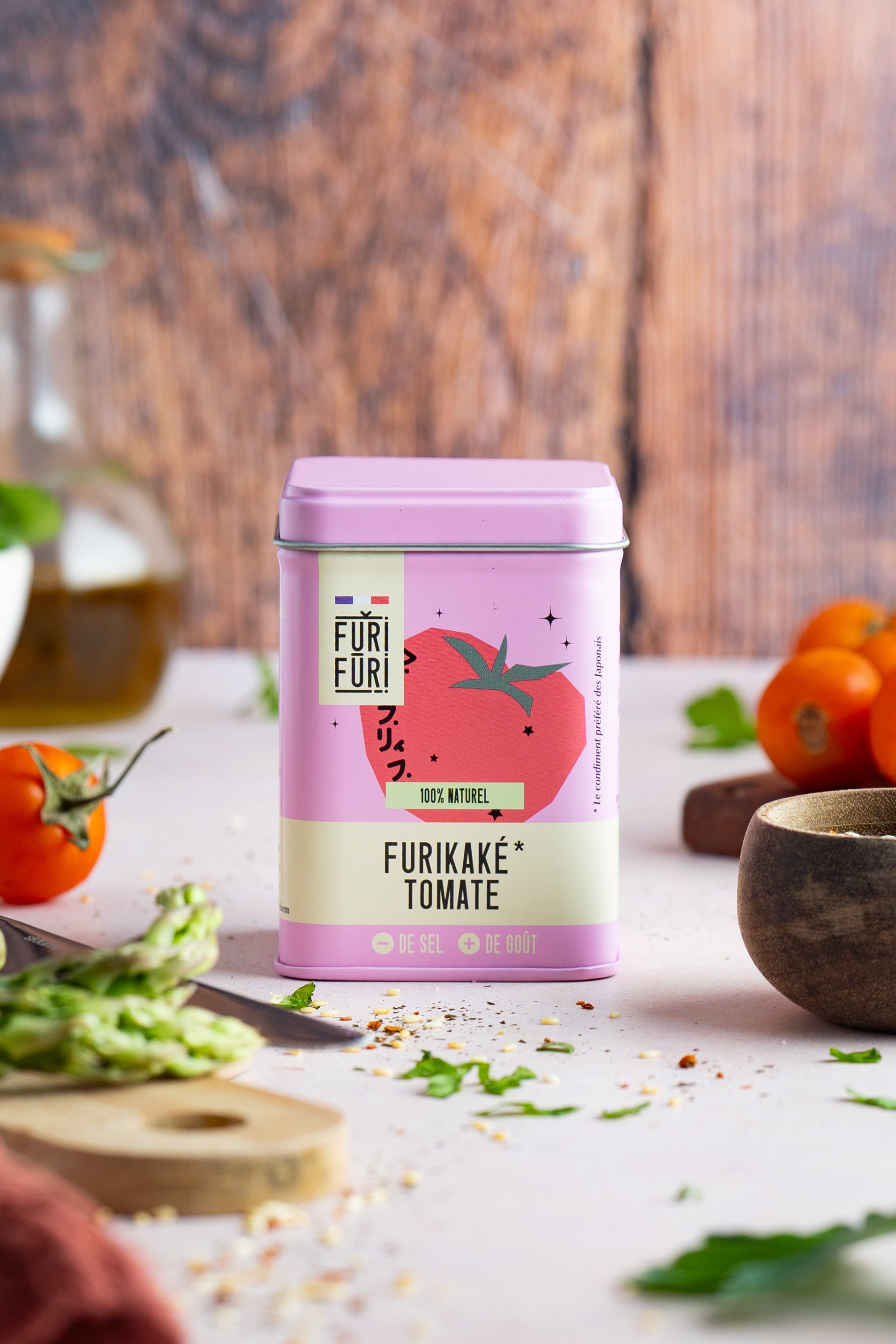 POT À FURI TOMATE - Alternative au sel - Condiment sésame & algues