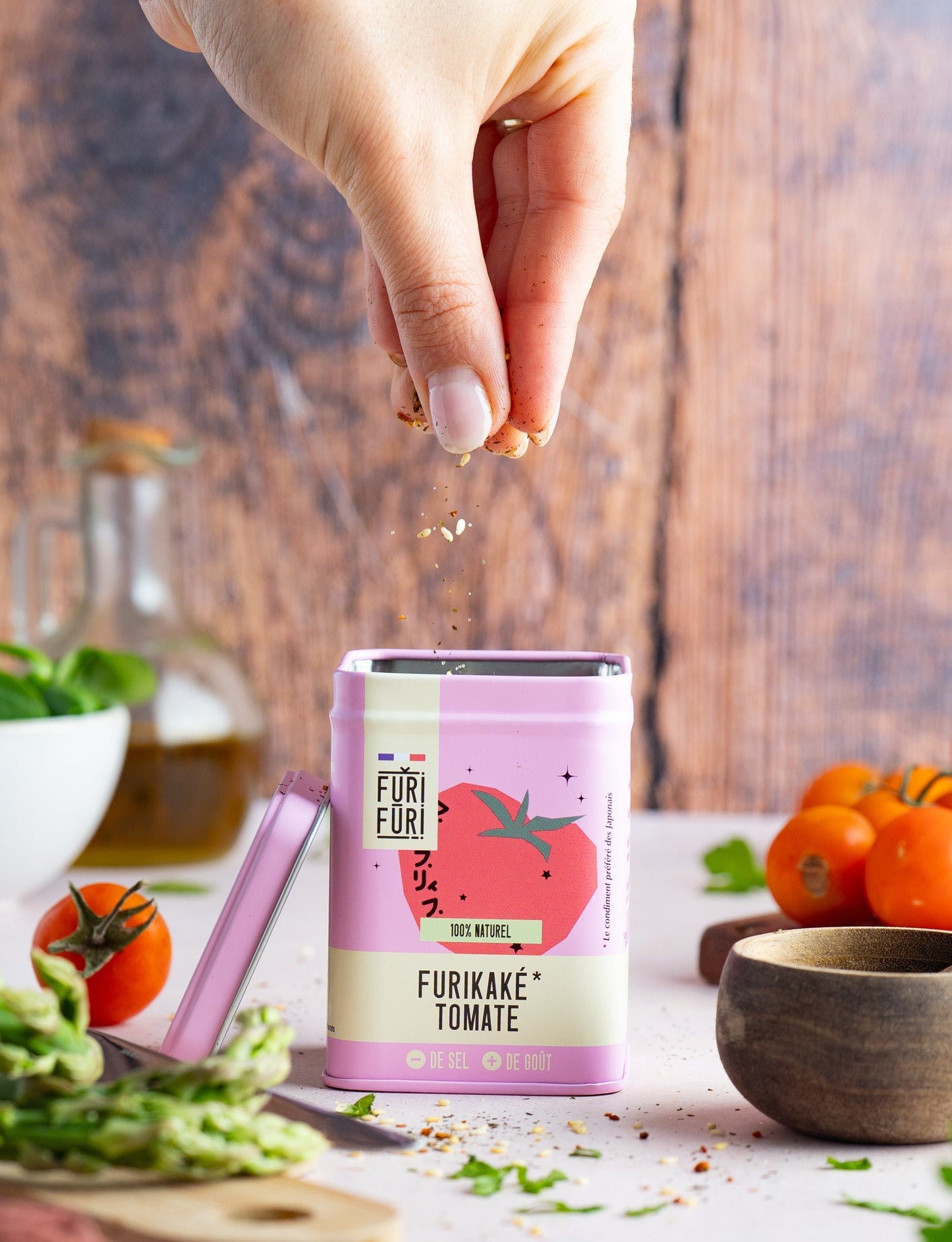 POT À FURI TOMATE - Alternative au sel - Condiment sésame & algues