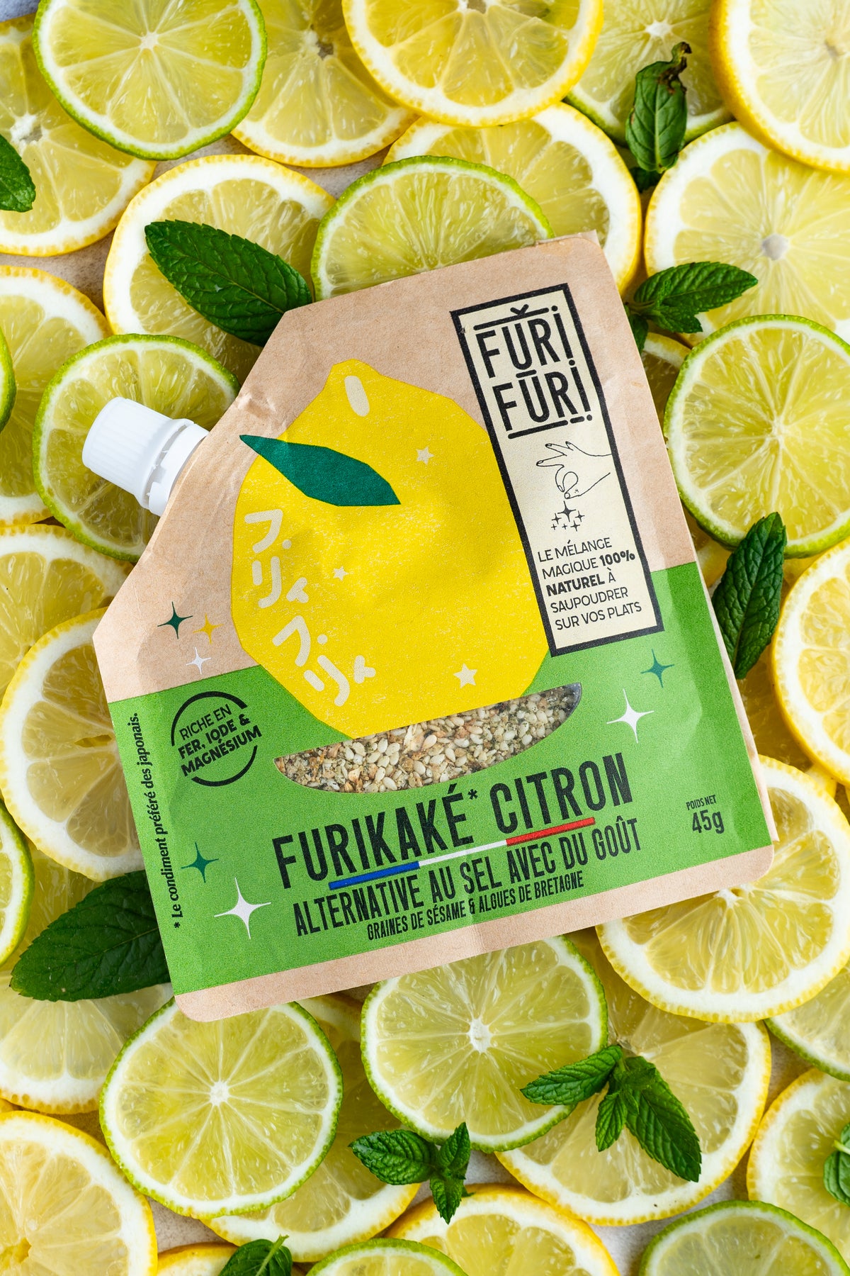 COFFRET GOURMAND - édition limitée - prêt à offrir - Alternative au sel - Condiment sésame & algues